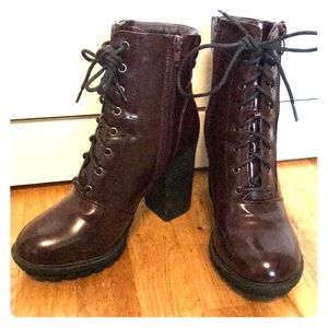 JustFab heeled bootie